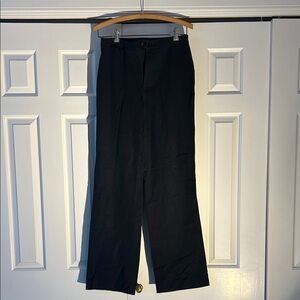 Banana Republic Black Flare Pants